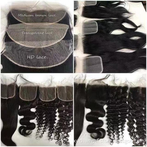 13x4 Ear To Ear lace Frontal Closure Body Wave With Baby Hair Unprocessed Brazilian Virgin Hair Human Hair Frontal
